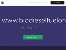 Tablet Screenshot of biodieselfuelonline.com